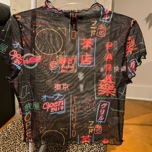 Mesh Tokyo Top